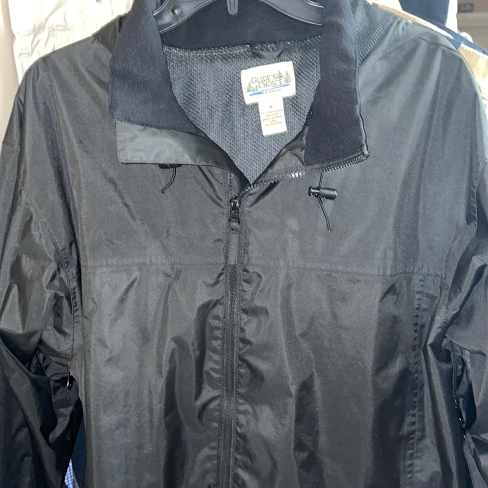 Men’s Black Hooded Jacket